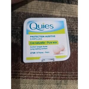 Quies Ear Plugs 8 Pairs-new In Package